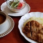 マドラス - ビーフカツカレーを辛さ5番で