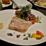 ルナール ブルー - フランス産ほろほろ鳥とフォアグラのテリーヌ