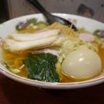 中山堂 - 味玉醤油らーめん　具アップ