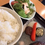 おにくや食堂 Suehiro - お野菜の彩りも目の保養