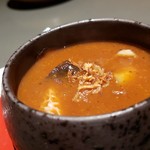 焼肉 展 - チゲスープの茶碗蒸しです。