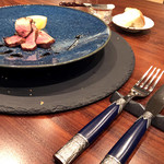 リストランテ ミヤマ162 - カトラリーはEME('18.10月中旬)