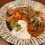 般゜若 PANNYA CAFE CURRY - ビリヤニ　サバマサラ添え　1,280円