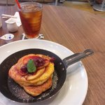 BUTTER&DEL‘IMMO BAKERY CAFE - 再訪　焼リンゴとシナモンフレンチパンケーキ