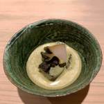 すし宮川  - 鮑肝ソース