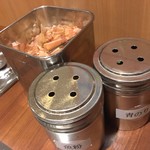 どんどん亭 - 薬味