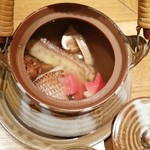 Sushikudou - 土瓶蒸し中身もめで鯛