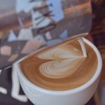 Blissful creamy latte