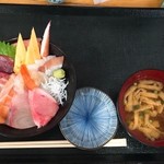 ふじやす食堂 - 特上海鮮ちらし寿司