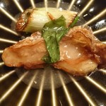 東京チャイニーズ 一凛 - 牡蠣の炒め物