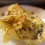 楽座 - 舞茸の天ぷらは最高！