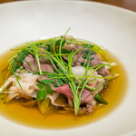 レストラン ウオゼン - ツキノワグマのコンソメ