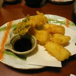 新三重漁港 長崎さかな市場 - クリームチーズの天ぷら