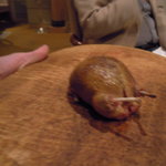 レ セゾン - 1.9.23シャレント産仔鳩のファルシを１羽丸ごとローストして セープ茸 アバを加えたジュと共に