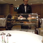 レ セゾン - チーズのワゴン