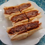 肉のさかもと - ビフカツサンド 1,600円
