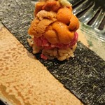 おにく 花柳 - 手巻き鮨