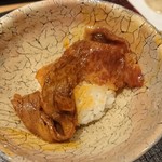 おにく 花柳 - ご飯in