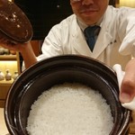 おにく 花柳 - 土鍋ご飯