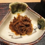 おにく 花柳 - しぐれ煮