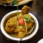 アーンドラ・ダバ - チキン・チェティナード(1450円 税込)