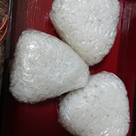 おにく 花柳 - お土産のおにぎり