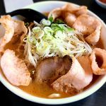 三珍 富士力食堂 - えび味噌ラーメン￥800　2018.11.10