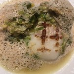 ラ ペ - 本日のお魚料理は道産鱈と白子