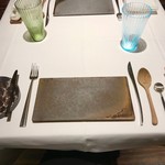 ラ ペ - テーブルセッティング