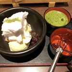 大衆居食家 しょうき - 綿雲抹茶アフォガート