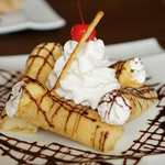 支留比亜珈琲店 - チョコバナナクレープ