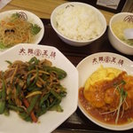 大阪王将 高石店 - お得なランチ。