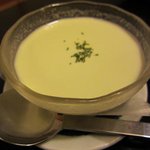 浜銀 - 枝豆の冷製のスープ