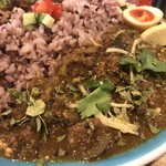 ナミニノカレー - 和風ラムキーマカレーアップ