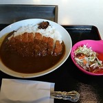 カルビ1ばん - カツカレー   サラダ付き