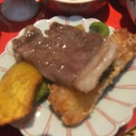 ビストロＲ - 牛ステーキ