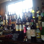 バレーナ - 数々のお酒も、、、。