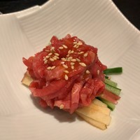 焼肉会席 舌牛 銀座店 - ユッケ