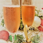 レス アルカーナ - アーリーX'masストロベリーシャンパンカクテル！