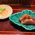 銀座 しのはら - 籠の手前