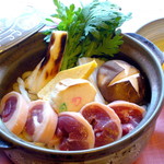 Ushiwakamaru - かも鍋焼うどん