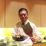 にくの匠 三芳 - これが三芳の秘密兵器、トリュフの特大スライサー！