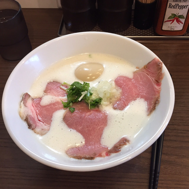 飲みほしたい クリーミィスープ By あーちゃんの彼女 麺 Leads なかの 大和高田本店 大和高田 ラーメン 食べログ