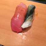 sushihatsusouhonten - 中とろとコハダ