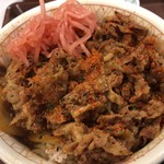 すき家 - 牛丼 特盛 630円