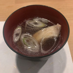 鮨 福原 - カワハギのお吸い物