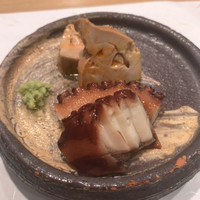 鮨 福原 - あん肝の煮付け  蛸の柔らか煮