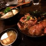 ﾋﾞﾌめし（並盛）