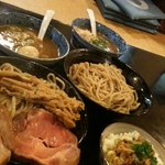 鶏白湯つけ麺＋つけ麺２号