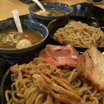 鶏白湯つけ麺＋つけ麺２号